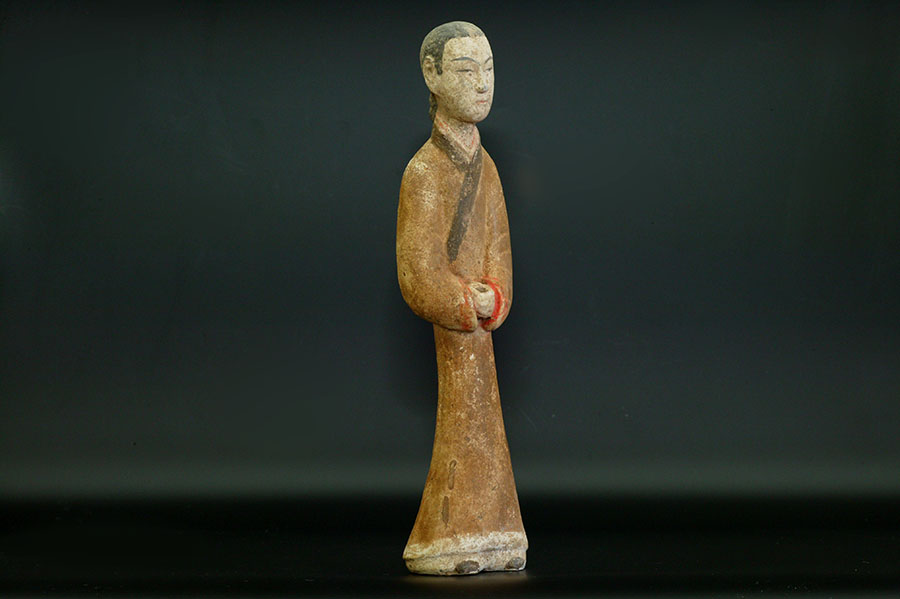 訳ありセール 格安) 中国明代 観世音菩薩立像木彫 漢民族王朝 中国